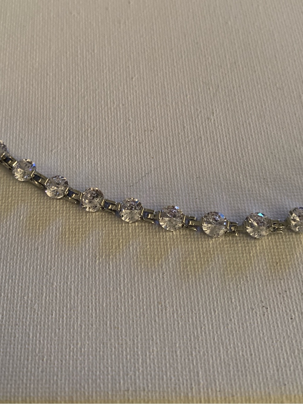 Classic Silver Tennis Bracelet with CZ Gemstones